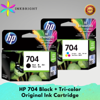 HP 704 Black ORIGINAL Ink Cartridge (704B HP704B)