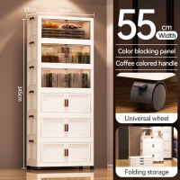 ESH Foldable Cabinet for Kitchen Durabox Bedroom Drawer Cabinet Plastic Wardrobe Storage Box