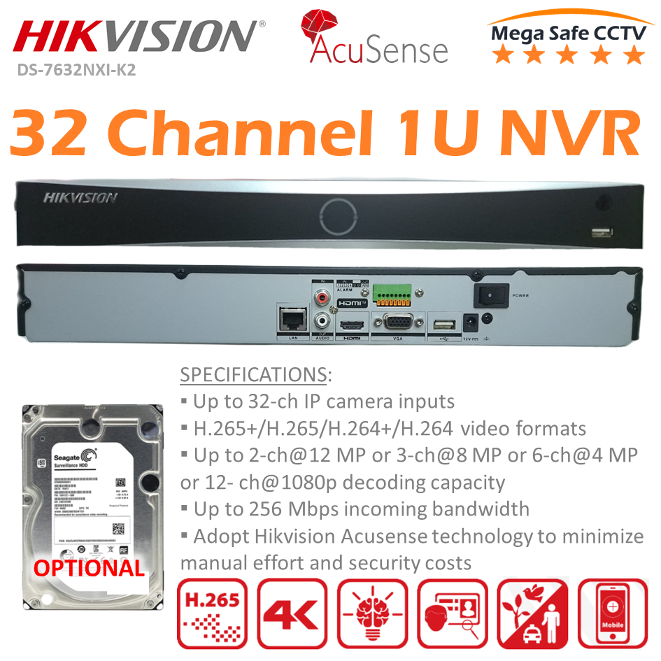 hikvision 2mp nvr price