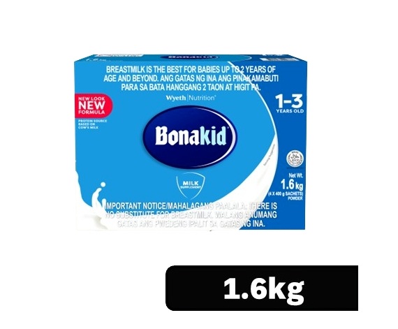 1.6KG BONAKID MILK SUPPLEMENT 1-3 YEARS OLD