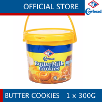 Cowhead Butter Cookies Bucket 350g x 1 [Biscuits - Cookies]