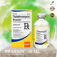 Draxxin (Tulathromycin) Sold per Bottle - 50mL and per Retail - 2mL