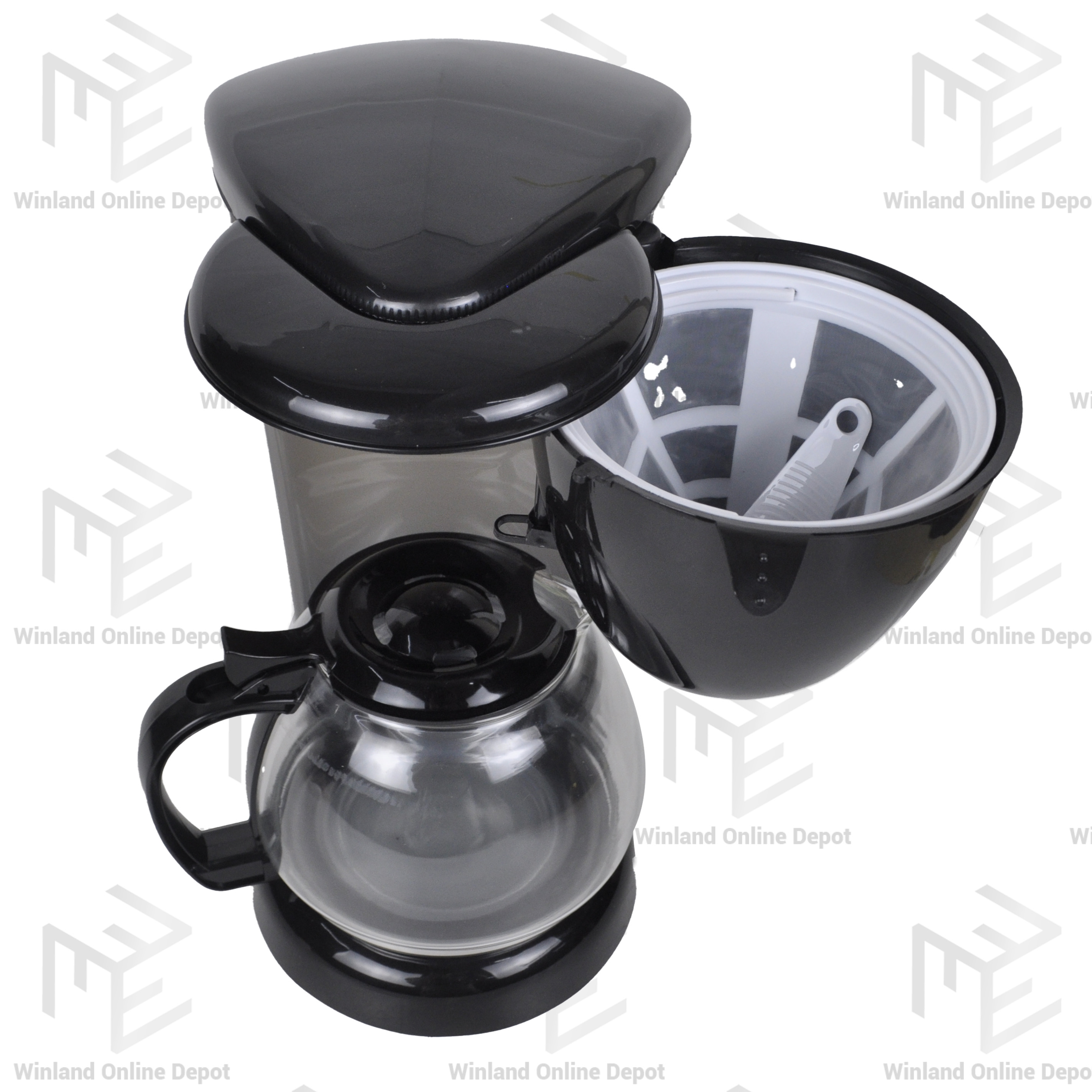 Hanabishi Original 12 Cups Coffee Maker Coffee Machine with Modern