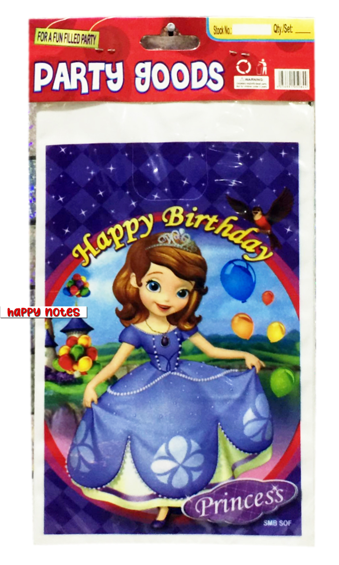 Party loot bag Children Birthday party gift bag party needs lootbag (10pcs for 1pack) Characterized Generic Design