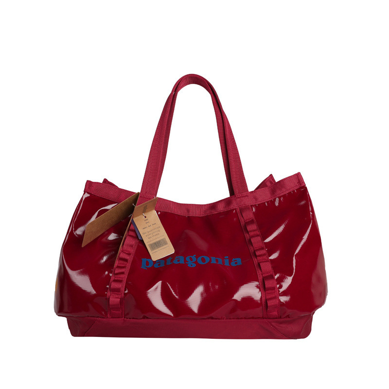Patagonia Trendy Simple Stylish Elegant Summer Patchwork Large-Capacity Textured Tote Bag