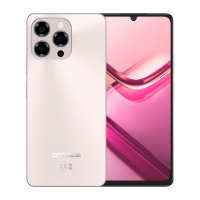 DOOGEE NOTE58 Pro 6.75″ IPS HD 90Hz Display Unisoc T7250 Octa-core 6250mAh Mega Battery 32GB (8+24GB RAM) 256GB ROM Smartphone in Black and Pink 16MP AI Main Camera Gemini AI Android 16