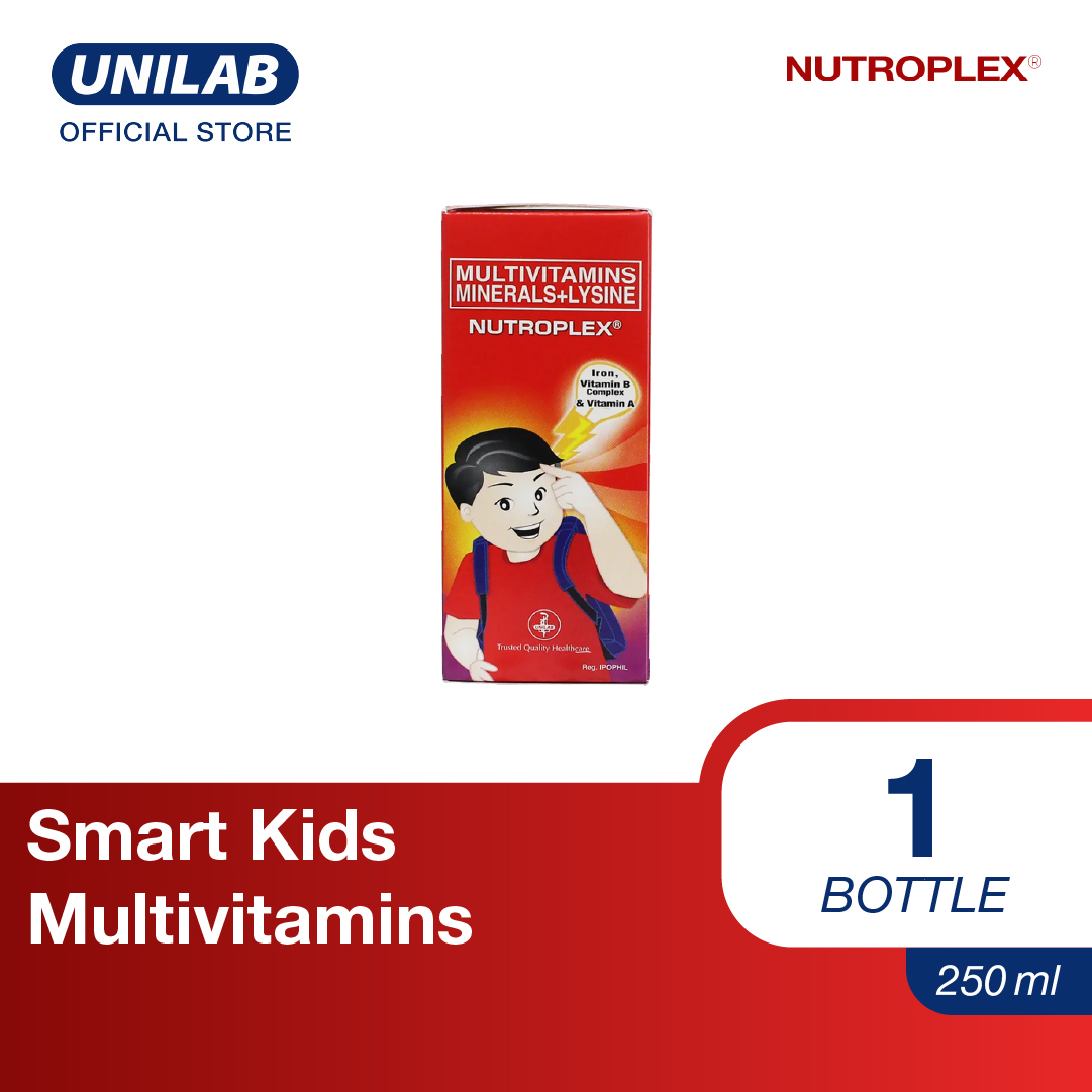 Nutroplex 250mL Syrup Multivitamins For Children For Intelligence