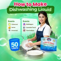 Wise Cleaner DIY Dishwashing Liquid Kit 50L for Bulk Refill and Negosyo