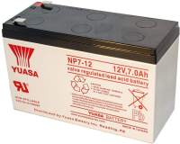 Yuasa UPS Battery 12V 7Ah 20hr NP7-12 12 Volts 7 Ampere Rechargeable Valve Regulated Lead Acid (VRLA) Battery replaces 12v 7.2Ah 12 volts 7.2 Ampere
