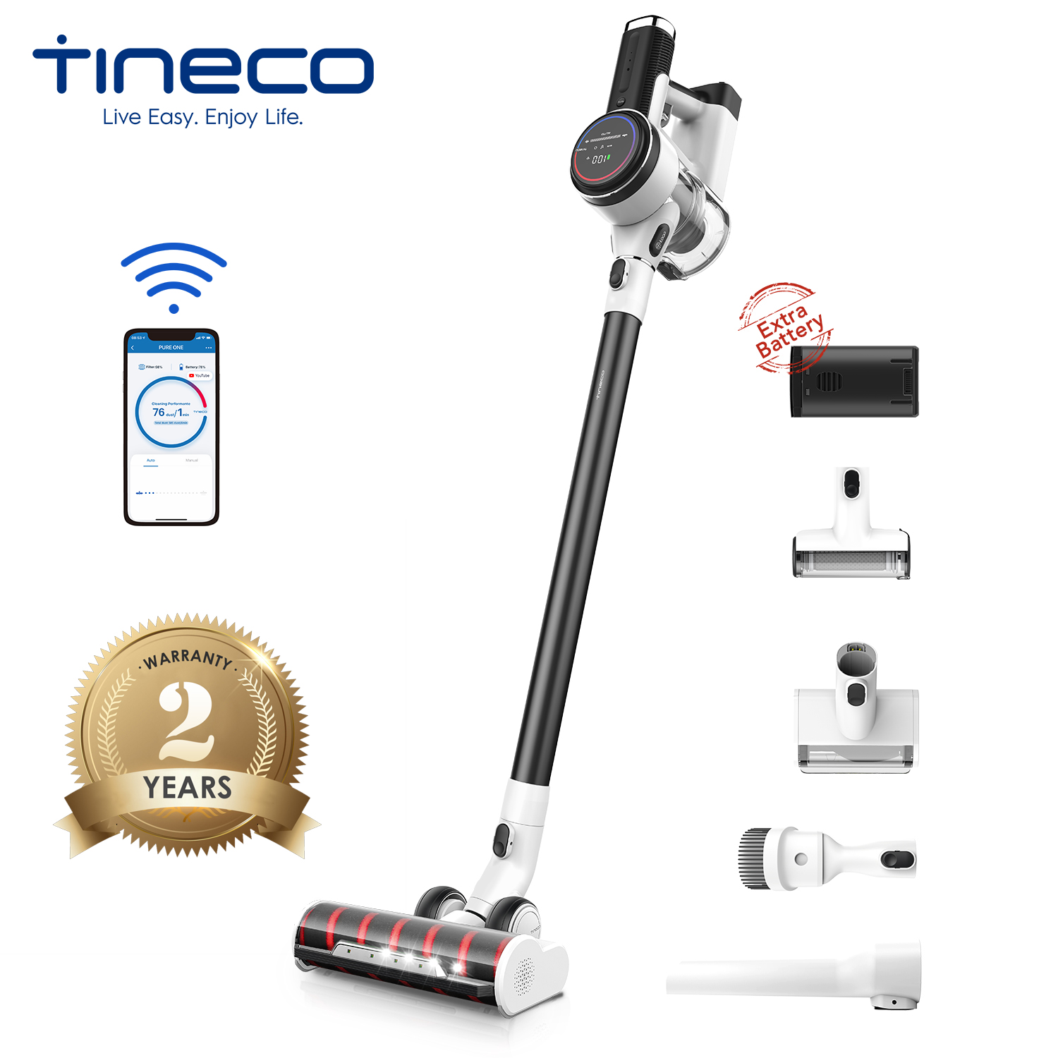 TINECO Pure ONE S12 EX Cordless Vacuum 