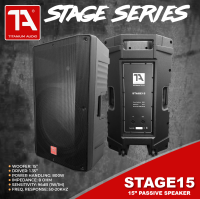 Titanium Audio Stage 15 Passive Speaker / 800W 15 inch Karaoke Speaker With 3m Speaker Wire and SpeakOn