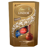 Lindt LINDOR Assorted Chocolate Truffles Cornet 200g