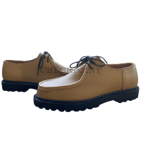 Checkpoint MARIKINA MADE Men’s LEATHER LACE UP VINTAGE DERBY WALLABEES black | Caleb