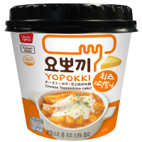 YOPOKKI RICE CAKE CUP ASSORTED 120-140G