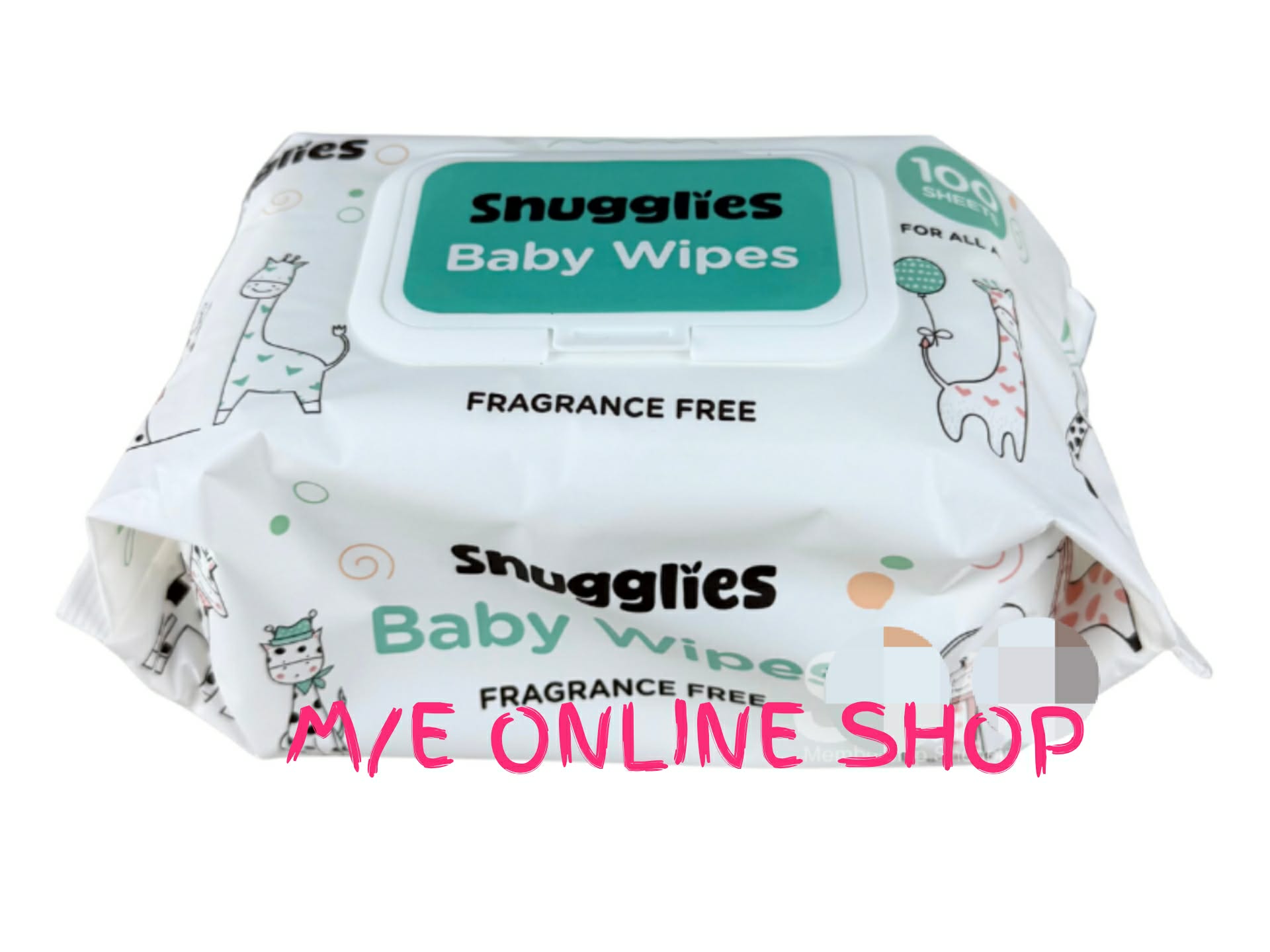 Snugglies Fragrance Free Baby Wipes 100 sheets