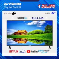 Avision 42 Inch Smart Android FHD LED TV w/ Built-in Netflix Youtube & Disney Channel 42FA80G