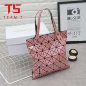 Pink T5 Folding Geometry Fashion Shoulder Bag OEM