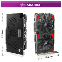 AISURIX RX 580 8GB Graphics Card Computer GPU Radeon AMD Video Card For Gaming Work Black Myth Wukong Office RX580 2048sp GDDR5 256Bit 6Pin