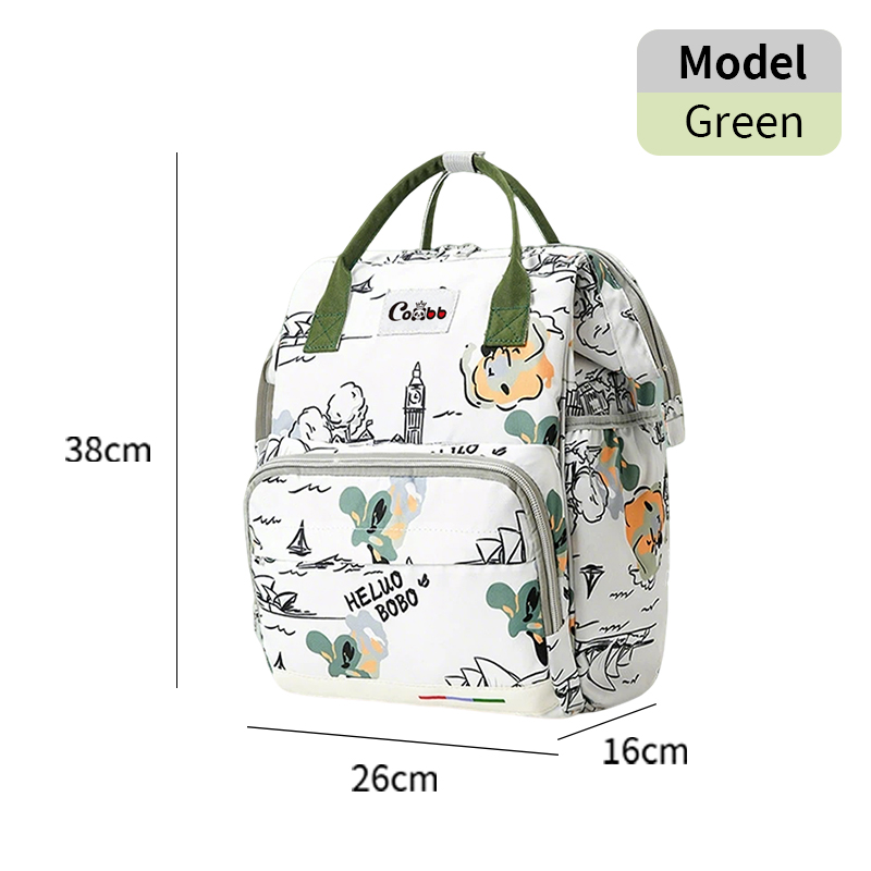 COCOBB Baby Diaper Bag Mommy Bag Travel Organizer Shoulder Lightweight Mommy Nappy Bag Large Capacity Tote Bag