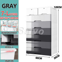 SALVO Durabox Cabinet Drawer Storage Cabinet Dust Multifunction Thickened Plastic With Wheels Drawer With lock Clothes