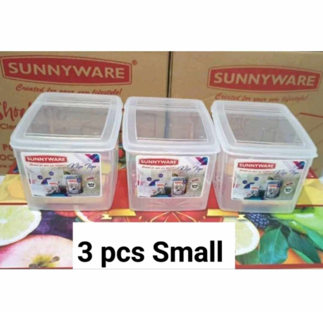 3 PCS FOOD STORAGE KLIPTOP CONTAINER FOR CEREAL MILK TEA POWDER FOOD INGREDIENTS BISCUITS HALO HALO CANISTER