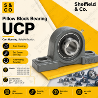 Sheffield Pillow Block Bearing 5/8″ - 2″ (UCP-202 UCP-204 UCP-205 UCP-206 UCP-207 UCP-208 UCP-209 UCP-211)