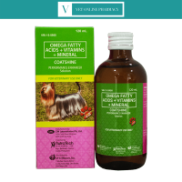 Coatshine Syrup 120ml (Coat and Skin Vitamins) for Dogs and Cats