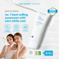Face Republic Purity Sun Essence SPF50+ PA++++ [No Whitecast Water Resistant / Niacinamide] Vegan | Clean Kbeauty Skincare