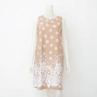 Meemee Ladies Challis Split Neck Duster
