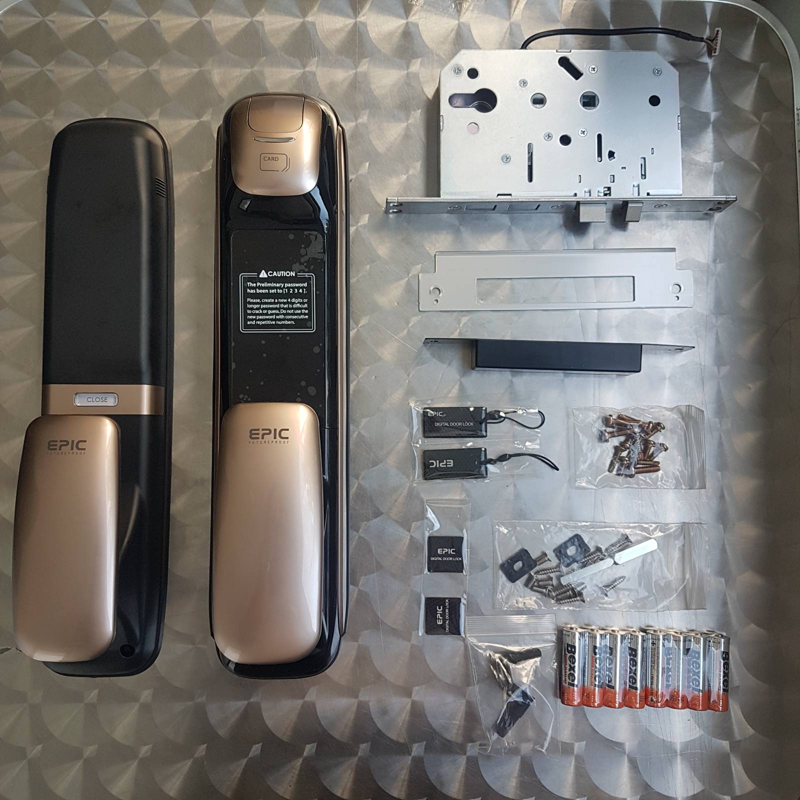 EPIC ESP9100FK Digital Door Lock review and price