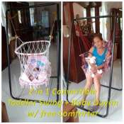 Toddler Swing with Baby Duyan or Hammock by BabySM Shop