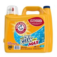 Arm & Hammer plus OxiClean Max Liquid Laundry Detergent  200 Loads 200 fl. oz 5.91L