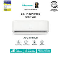 Hisense Inverter Split 1.0/1.5/2.0/2.5 HP Aircon (AS-09/12/18/24TR5RCB) - Installation Service Available