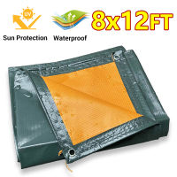 JMS trapal waterproof makapal size 8ft x 12ft heavy duty outdoor portable tarpaulin PE buy 1 take 1 room outdoorwaterproof cloth shade sunscreen heatinsulation Anti-corrosion Anti-aging