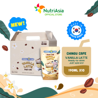 Chingu Café Vanilla Latte 190ml Bundle of 10 (1 Box)