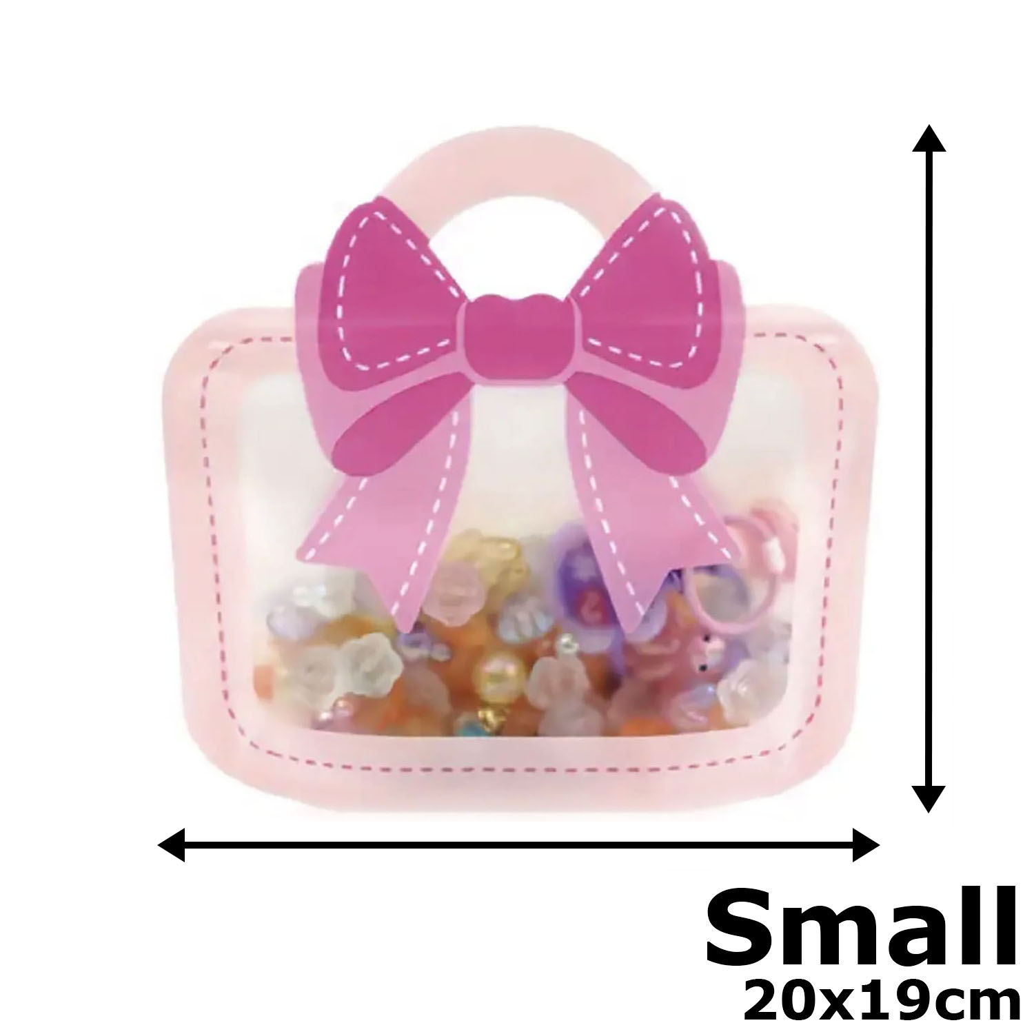 10pcs Ribbon Lootbag Gender Reveal Giveaway Party Favors Zip Bag Birthday Souvenir Loot Bag 1316xx