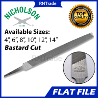 Nicholson File Flat File Rough Cut (4 6 8 10 12 14 16 inches) KIKIL MAGASPANG