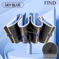 FIND Reverse 20Ribs Full Automatic Umbrella Storm Resistant Anti-UV Sunscreen Large Folding Umbrella