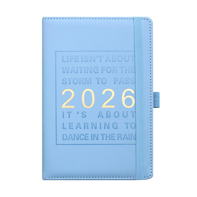 2026 A5 Academic Planner HardCover Weekly Monthly Agenda with Tabs Jan to Dec Planning Birthday Christmas Gift