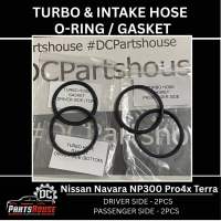 [Nissan] Terra / Navara NP300 Pro4x Turbo/Intake Hose Gasket | O-ring Passenger & Driver  Side Set 2pcs/Side