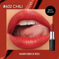MA-C Matte Lipstick Misty Kiss Long lasting Chili Waterproof Lipstick Makeup 3g