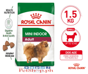 Royal Canin Mini Indoor Adult 1.5kg Dry Dog Food