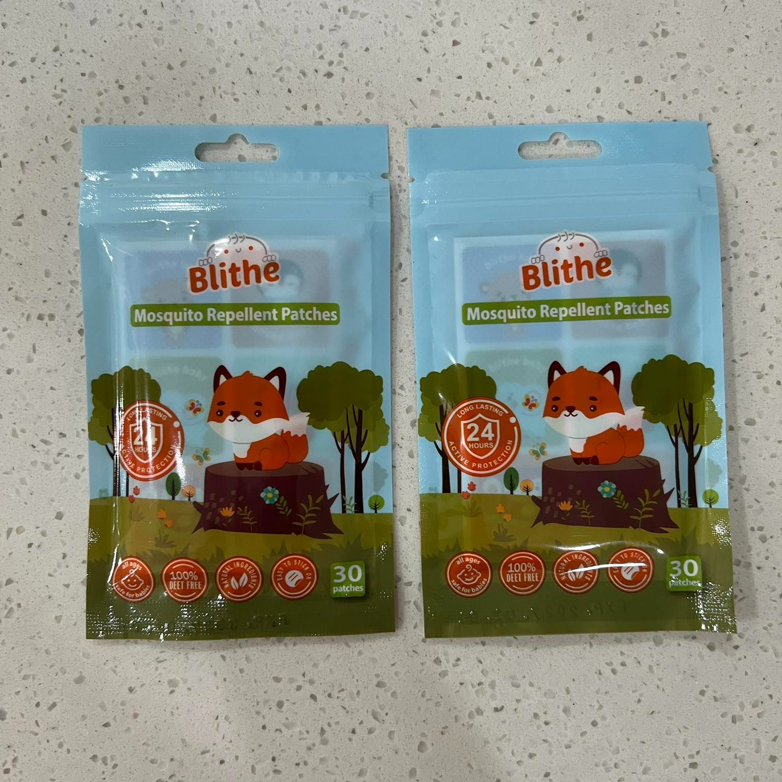 blithe 60pcs mosquito repellant insect patch citronella for kids baby toddler essential oil anti deet free patches sticker repellent adhesive