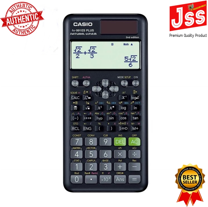 Original Casio Scientific Calculator FX-991ES Plus 2nd Edition