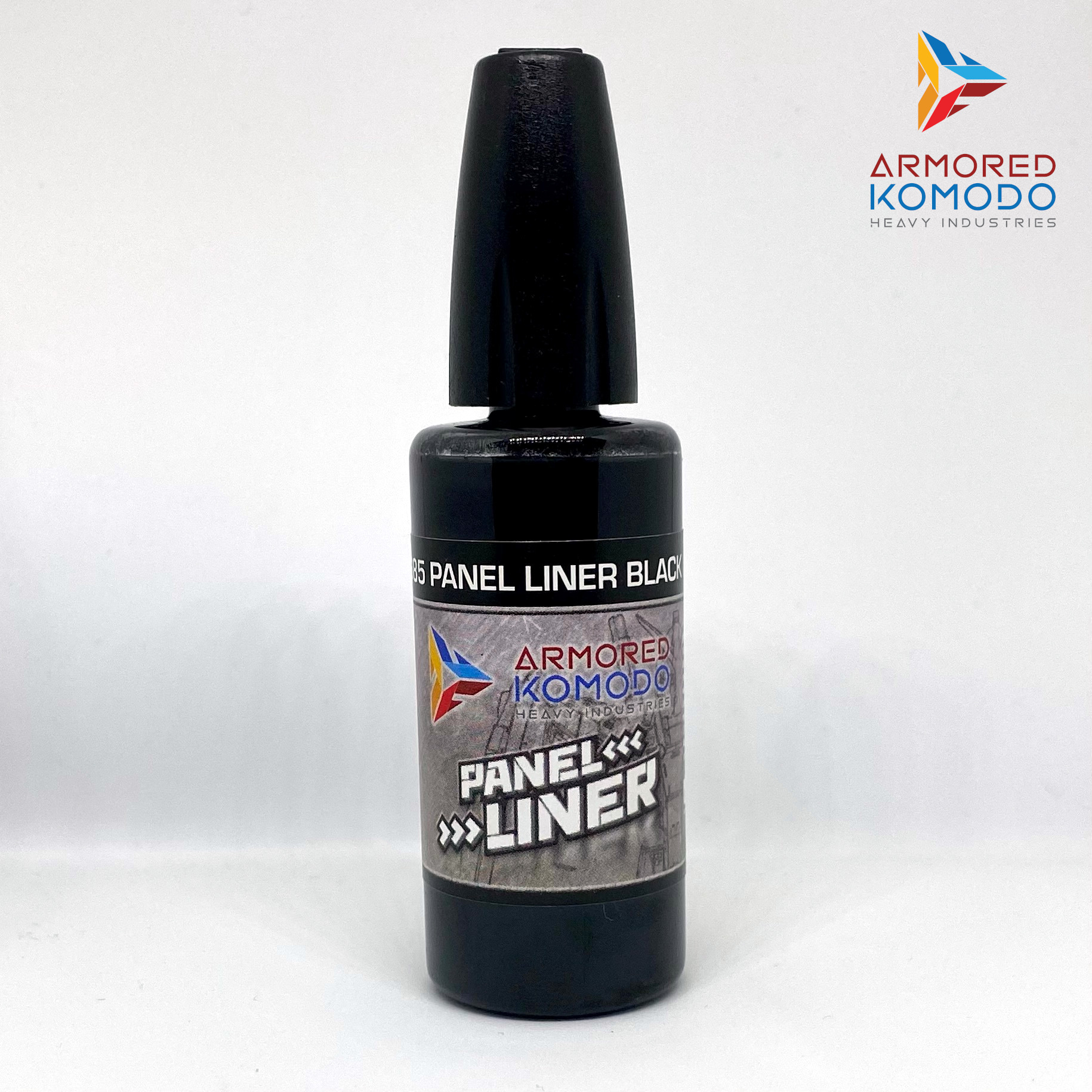 Black Panel Liner PH685 30ml Armored Komodo Hobby Paint