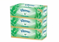 Kleenex Facial Tissue Eucalyptus 3ply 80 pulls x 3 boxes