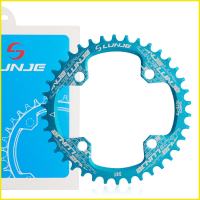 Lunje 104BCD Round Narrow Wide Chainring MTB Bicycle 32T/34T/36T/38T Crankset Accessories