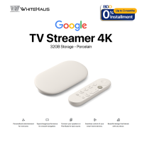 Google TV Streamer 4K | Fast Streaming Entertainment On Your TV Smart Home Control - 32GB Storage - Porcelain