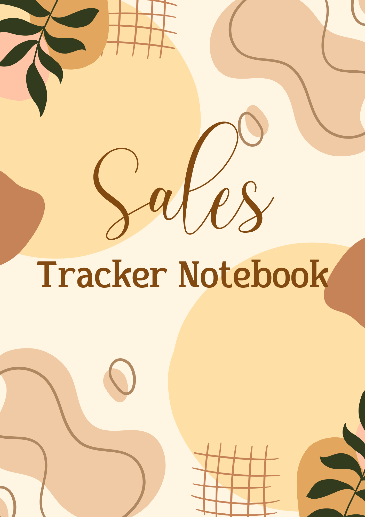 A&J Sales Tracker Notebook Daily Transaction Record Book 100 Pages Wire Bind