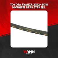 Toyota Avanza 2012-2018 Pinwheel Rear Step Sill